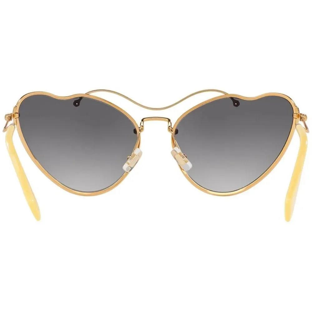 Miu Miu Sunglasses Antique Gold w/Grey Lens